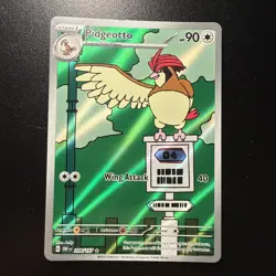 Pidgeotto EX 208/197 - Obsidian Flames - Pokemon Card - Near Mint - Image 1