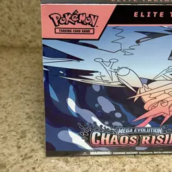Pokemon Chaos Rising Elite Trainer Box Factory Sealed ETB- Small Tear - Image 3