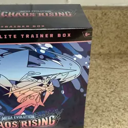 Pokemon Chaos Rising Elite Trainer Box Factory Sealed ETB- Small Tear - Image 5