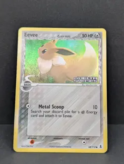 Eevee 64/113 Delta Species Reverse Holo Rare Pokemon TCG Nintendo MP+ - Image 3