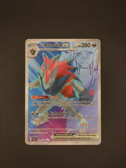 Pokemon TCG N’s Zoroark EX Journey Together Ultra Rare 175/159 Full Art Rare NM - Image 1