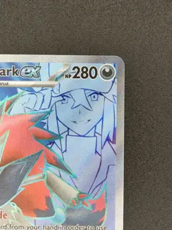 Pokemon TCG N’s Zoroark EX Journey Together Ultra Rare 175/159 Full Art Rare NM - Image 3