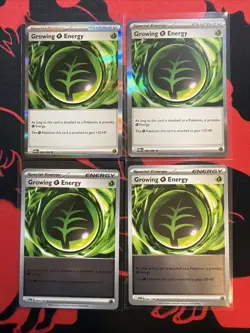 Pokemon TCG 4x Growing Energy 086/088 Perfect Order Playset NM - Image 1