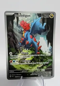 Druddigon 151/086 Sv: White Flare Holo Pokemon - Image 1