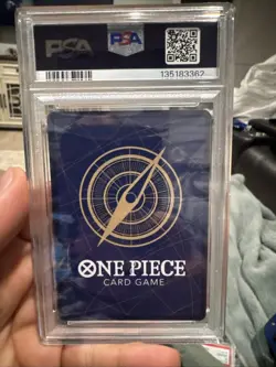 2024 ONE PIECE JPN OP08-TWO LEGENDS SPECIAL ALTERNATE ART PORTGAS D. ACE PSA 10 - Image 2