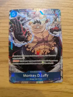 Monkey.D.Luffy OP11-058 TR - Carrying On His Will (OP13) NM - Image 1