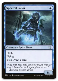 Spectral Sailor #114 (NM) Crimson Vow VOC Magic MTG - Image 1
