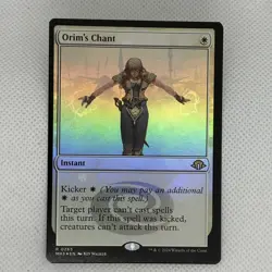 MTG MH3 | Orim's Chant 0265 | Rare Foil Modern Horizons 3! - Image 1