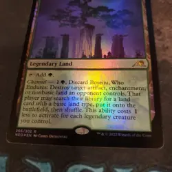[1x] Boseiju, Who Endures - Foil Near Mint, English Kamigawa: Neon Dynasty MTG M - Image 2