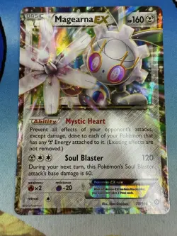 Magearna EX 75/114 XY Steam Seige Ultra Rare 2016 Pokemon Card - Image 1