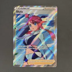 Skyla 072/072 Full Art Ultra Rare SWSH: Shining Fates Pokemon - Image 1