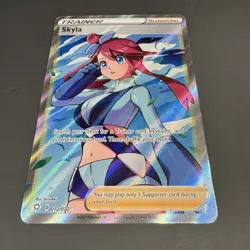 Skyla 072/072 Full Art Ultra Rare SWSH: Shining Fates Pokemon - Image 2