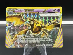 Pokemon XY Crobat BREAK XY181 Holo Black Star Promo Card - MP 2017 - Image 1