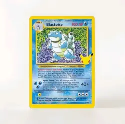 Pokemon TCG Blastoise Holo 2/102 SWSH Celebrations 25th Anniversary Classic Coll - Image 1