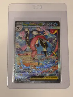 2026 Pokemon Chaos Rising Mega Greninja ex 116/086 SIR. NEAR MINT PACK FRESH - Image 3