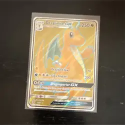 The Pokemon Company Dragonite GX Full Art Holo 67/70 Dragon Majesty 250HP - Image 1
