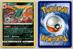 SHARPEDO 111/214 R UNBROKEN BONDS POKEMON REVERSE HOLO MP KOMIYA - Image 3