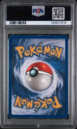 1999 POKEMON FOSSIL 1ST EDITION #19 DRAGONITE PSA 1 - Image 2