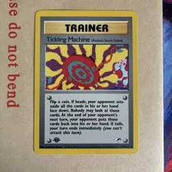 Tickling Machine 119/132 Uncommon Gym Heroes Pokemon 1st Edition Near Mint NM - Image 2