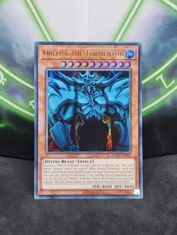 Yugioh Obelisk the Tormentor EGO1-EN001 Ultra Rare 1st Edition NM - Image 1