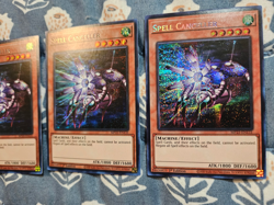 Spell Canceller x 3 - 1st Edition Prismatic Secret Rare 2025 Mega Pack Yugioh - Image 3