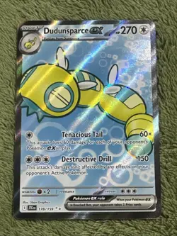Dudunsparce ex 178/159 Sv09: Journey Together Holo Pokemon Card - NM - Image 1