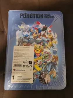 Pokemon Center Fossil Museum Zip Binder 20 Pages 360-Card Capacity - Image 1