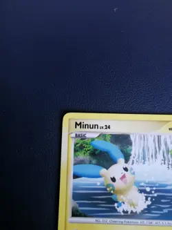 Pokemon Card Minun 25/100 D&P Majestic Dawn Non-Holo Rare - Image 2