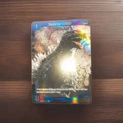 Godzilla Card Game - Godzilla (2002) GOLD (SP) - Resonance of Rivals 1st Edition - Image 1