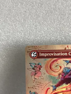 Improvisation Capstone SOS 294 MTG Foil Borderless Mythic Strixhaven NM - Image 3