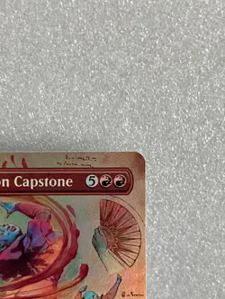 Improvisation Capstone SOS 294 MTG Foil Borderless Mythic Strixhaven NM - Image 4