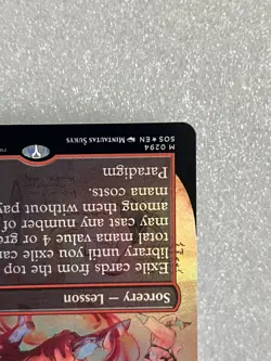 Improvisation Capstone SOS 294 MTG Foil Borderless Mythic Strixhaven NM - Image 5