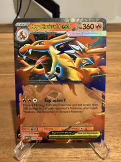 Mega Charizard Y ex MEP 030 ME: Mega Evolution Promo - Pokemon Card - NM - Image 1