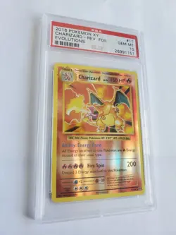 2016 Pokemon XY Evolutions Charizard Rev Holo 11/108 PSA 10 Gem Mint - Image 2