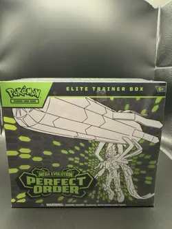 Pokemon Mega Evolution Perfect Order Elite Trainer Box ETB - Sealed (Small Tear) - Image 1