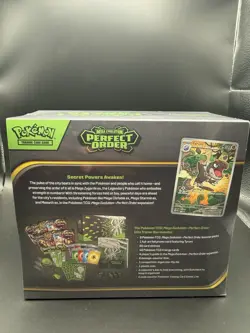 Pokemon Mega Evolution Perfect Order Elite Trainer Box ETB - Sealed (Small Tear) - Image 3