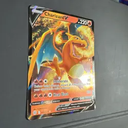 Pokemon TCG Charizard V 017/172 Swsh09: Brilliant Stars Ultra Rare Full Art Holo - Image 5