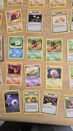 Pokemon TCG Team Rocket Bundle and fossil holo raichu + aerodactyl - Image 5
