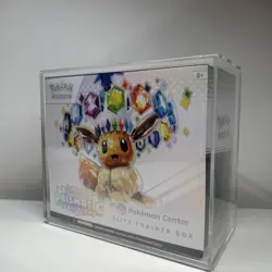 Prismatic Evolutions Pokemon Center Elite Trainer Box ETB -Sealed + Acrylic Case - Image 1