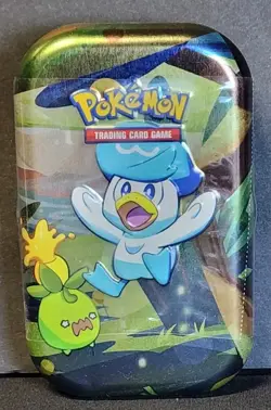 Pokemon TCG Paldea Friends Mini Tin Quaxly Factory Sealed - Image 1
