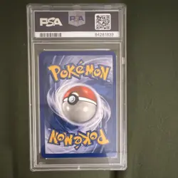 PSA 7 2000 Pokemon TCG Alakazam Base Set 2 Holo Rare #1 001/130 - Image 2