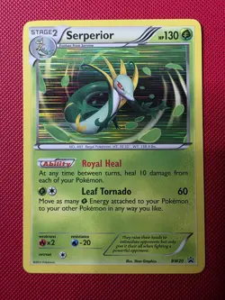 Serperior BW20 Pokemon Black & White Holo Promo LP - Image 1