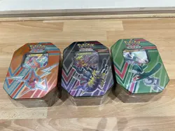 Pokemon Hidden Potential Tin Set - Rotom V, Gallade V & Giratina V NEW SEALED 820650851162 - Image 1