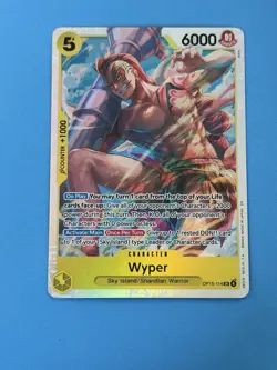 Wyper OP15-114 Foil, Super Rare - English - Image 1
