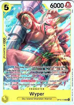 Wyper OP15-114 Super Rare Adventure on Kami's Island One Piece Near Mint - Image 2