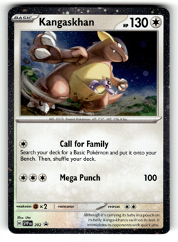 Pokemon Kangaskhan -SVP202 Cosmos Holo SV: Scarlet & Violet Promo Cards Rare - Image 1