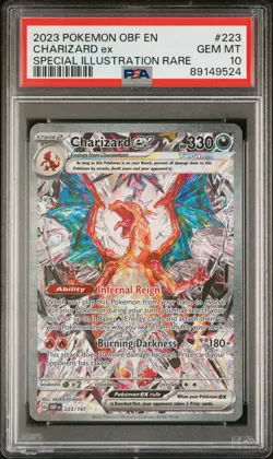 PSA 10 CHARIZARD ex 223/197 | Special Illustration Rare Pokemon Card - Image 1