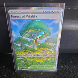 Pokemon Forest of Vitality Full Art Card POR 109 - Image 1