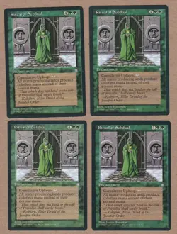 MTG - 4X Ritual of Subdual X4 - Ice Age - Rare EX/NM - Playset - Image 1