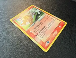 2005 POKEMON TCG EX UNSEEN FORCES ENTEI GOLD STAR SWIRL HOLO 113/115 VLP/LP - Image 5